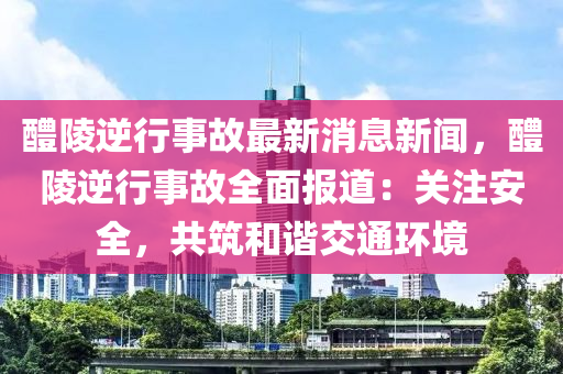 醴陵逆行事故最新消息新聞，醴陵逆行事故全面報道：關(guān)注安全，共筑和諧交通環(huán)境