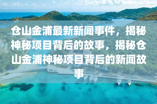 倉山金浦最新新聞事木工機械,設(shè)備,零部件件，揭秘神秘項目背后的故事，揭秘倉山金浦神秘項目背后的新聞故事