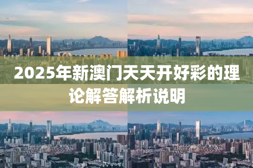 2025年新澳門天天開好彩的理論解答解析說明