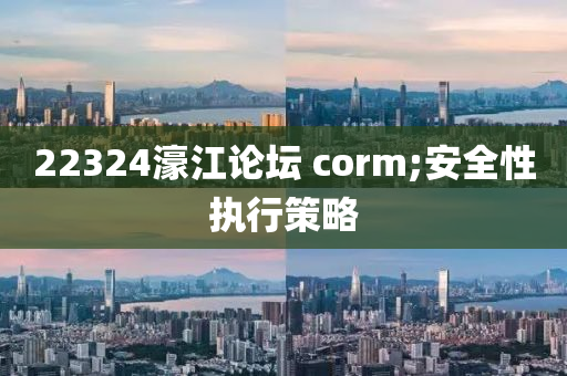 223木工機(jī)械,設(shè)備,零部件24濠江論壇 corm;安全性執(zhí)行策略