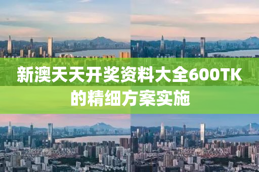 新澳天天開獎資料大全600TK的精細方案實施