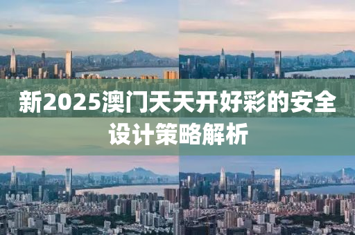 新2025澳門天天開好彩的安全設計策略解析