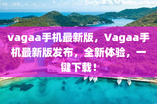 vagaa手機最新版，Vagaa手機最新版發(fā)布，全新體驗，一鍵下載！木工機械,設備,零部件