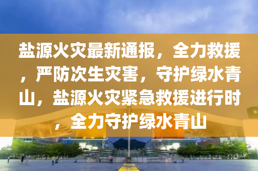 鹽源火災最新通報，全力救援，嚴防次生災害，守護綠水青山，鹽源火災緊急救援進行時，全力守護綠水青山