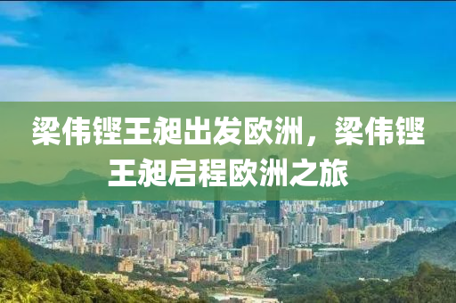 梁偉鏗王昶木工機械,設備,零部件出發(fā)歐洲，梁偉鏗王昶啟程歐洲之旅