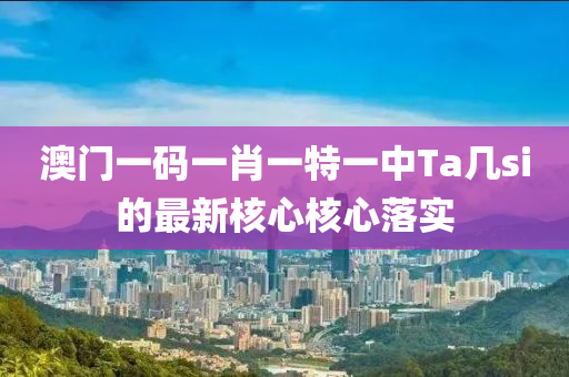 澳門一碼一肖一特一中Ta幾si的最新核心核心落實木工機械,設備,零部件