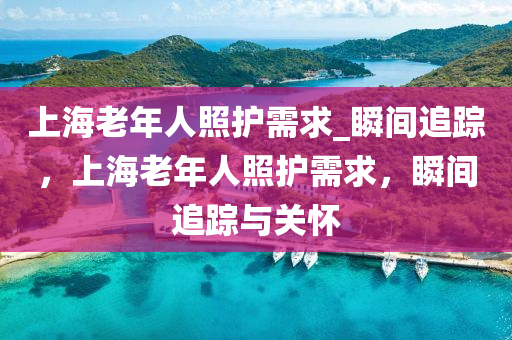 上海老年人照護(hù)需求_瞬間追蹤，上海老年人照護(hù)需求，瞬間追蹤與關(guān)懷木工機(jī)械,設(shè)備,零部件