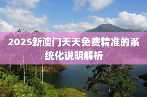 2025新澳門天天免費精準的系統(tǒng)化說明解析木工機械,設(shè)備,零部件