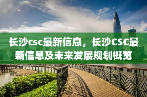 長沙cs木工機械,設(shè)備,零部件c最新信息，長沙CSC最新信息及未來發(fā)展規(guī)劃概覽