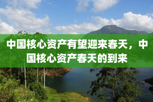 中國核心資產(chǎn)有望迎來春天，中國核心資產(chǎn)春天的到來木工機械,設備,零部件