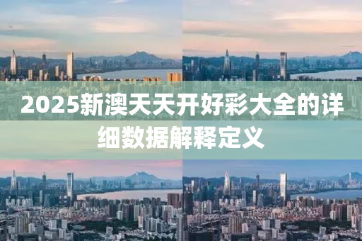 2025新澳天天開好彩大全的詳細數(shù)據(jù)解釋定義