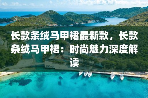 長款條絨馬甲裙最新款，長款條絨馬甲裙：時尚魅力深度解讀木工機械,設(shè)備,零部件