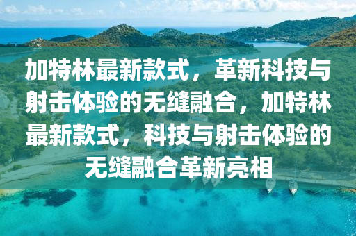 加特林最新款式，革新科技與射擊體驗的無縫融合，加特林最新款式，科技與射擊體驗的無縫融合革新亮相