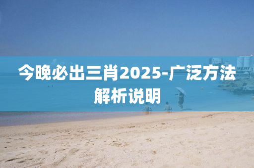 今晚必出三肖2025-廣木工機械,設備,零部件泛方法解析說明