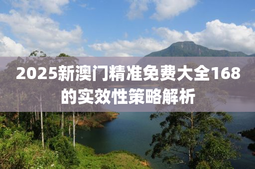 2025新澳門精準(zhǔn)免費大全168的實效性策略解析木工機械,設(shè)備,零部件