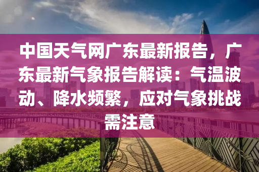 中國天氣網廣東最新報告，廣東最新氣象報告解讀：氣溫波動、降水頻繁，應對氣象挑戰(zhàn)需木工機械,設備,零部件注意