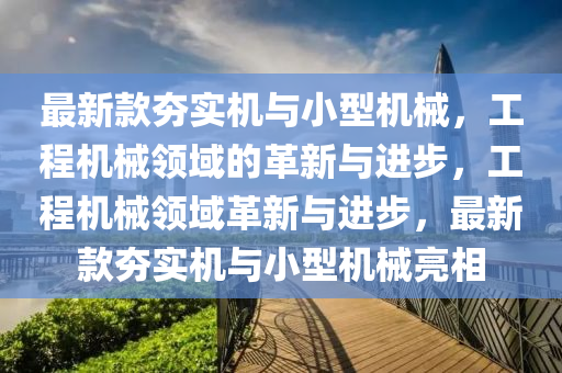 最新款夯實機與小型機械，工程機械領(lǐng)域的革新與進步，工程機械領(lǐng)域革新與進步，最新款夯實機與小型機械亮相