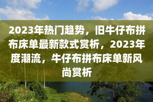 2023年熱門趨勢(shì)，舊牛仔布拼布床單最新款式賞析，2023年度潮流，牛仔布拼布床單新風(fēng)尚賞析