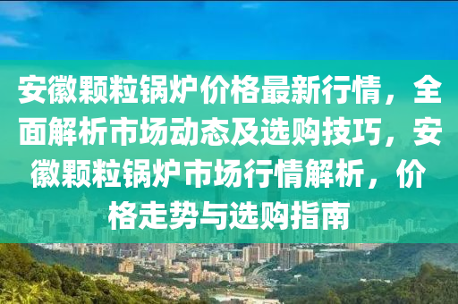 安徽顆粒鍋爐價格最新行情，全面解析市場動態(tài)及選購技巧，安徽顆粒鍋爐市場行情解析，價格走勢與選購指南