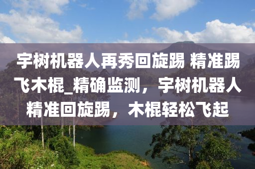 宇樹機器人再秀回旋踢 精準(zhǔn)踢飛木工機械,設(shè)備,零部件木棍_精確監(jiān)測，宇樹機器人精準(zhǔn)回旋踢，木棍輕松飛起