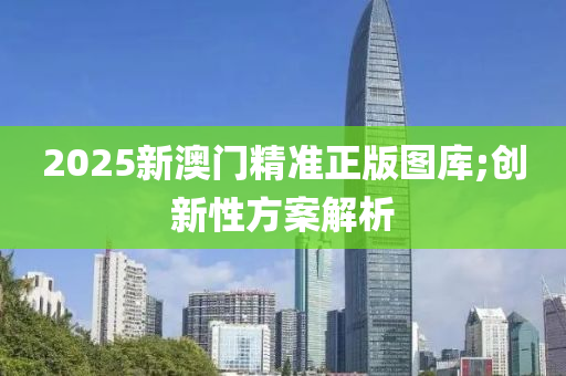 2025新澳門精準(zhǔn)正版圖庫(kù);創(chuàng)新性方案解析