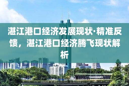 湛江港口經(jīng)濟發(fā)展現(xiàn)狀·精準反饋，木工機械,設備,零部件湛江港口經(jīng)濟騰飛現(xiàn)狀解析