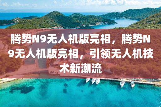 騰勢N9無人機版亮相，騰勢N9無人機版亮相，引領無人機技術新潮流