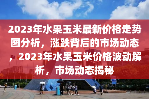 2023年水果玉米最新價(jià)格走勢(shì)圖分析，漲跌背后的市場(chǎng)動(dòng)態(tài)，2023年水果玉米價(jià)格波動(dòng)解析，市場(chǎng)動(dòng)態(tài)揭秘