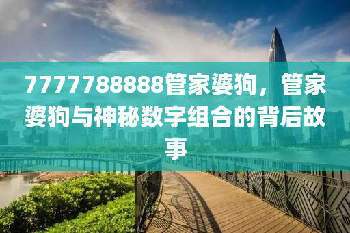 7777788888管家婆狗，管家婆狗與神秘數(shù)字組合的背后故事木工機械,設備,零部件