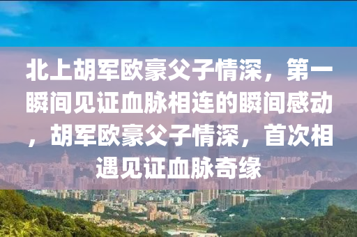 北上胡軍歐豪父子情深，第一瞬間見證血脈相連的木工機械,設備,零部件瞬間感動，胡軍歐豪父子情深，首次相遇見證血脈奇緣