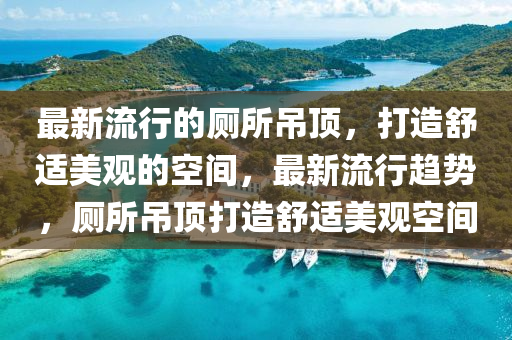 最新流行的廁所吊頂，打造舒適美觀的空間，最新流行趨勢，廁所吊頂打造舒適美觀空間