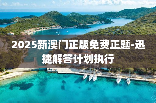 2025新澳門正版免費正題-迅捷解答計劃執(zhí)行