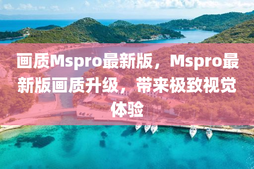 畫質(zhì)Mspro最新版，Mspro最新版畫質(zhì)升級，帶來極致視覺體驗