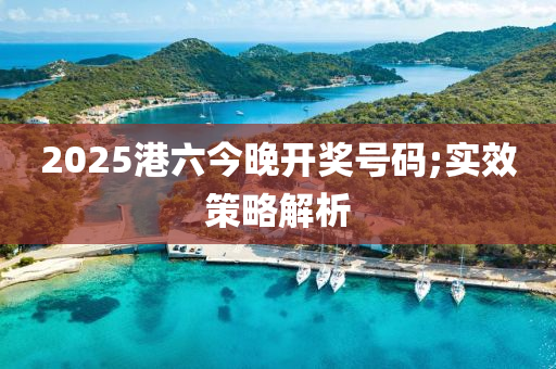 2025港六今晚開獎號碼;實(shí)效策略解析