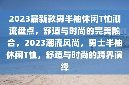 2023最新款男半袖休閑T恤潮流盤點(diǎn)，舒適與時(shí)尚的完美融合，2023潮流風(fēng)尚，男士半袖休閑T恤，舒適與時(shí)尚的跨界演繹