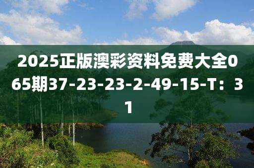 2025正版澳彩資料免費大全065期37-23-23-2-49-15-T：31木工機械,設備,零部件