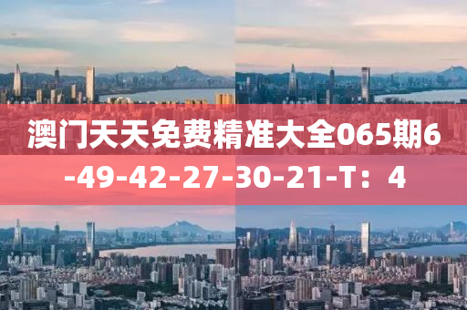 澳門天天免費精準大全065期6-木工機械,設備,零部件49-42-27-30-21-T：4