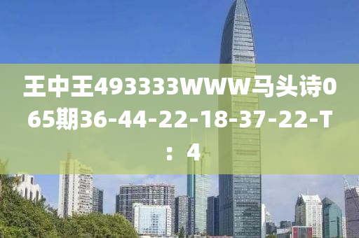 王中王493333WWW馬頭詩(shī)065期36-44-22-18-37-22-T：4