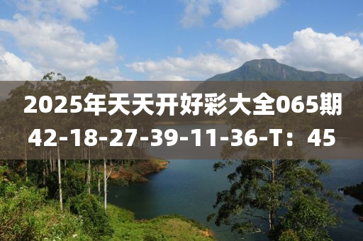 2025年天天開(kāi)好彩大全065期42-18-27-39-11-36-T：45