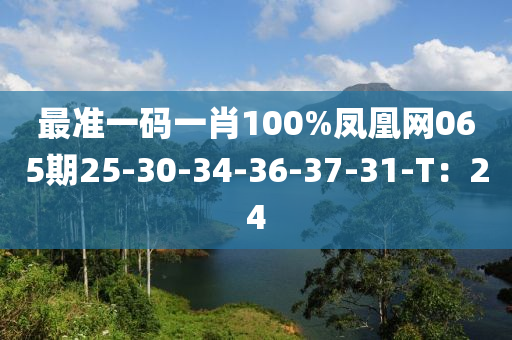 最準(zhǔn)一碼一肖100%鳳凰網(wǎng)065期25-30-34-36-37-31-T：24