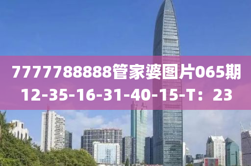 7777788888管家婆圖片065期12-35-16-31-40-15-T：23