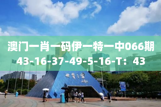 澳門一肖一碼伊一特一中066期43-16-37-木工機(jī)械,設(shè)備,零部件49-5-16-T：43