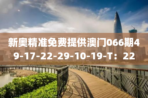 新奧精準(zhǔn)免費(fèi)提供澳門066期49-17-22-29-10-19-木工機(jī)械,設(shè)備,零部件T：22