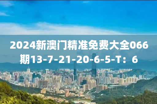 2024新澳門精準免費大全066期13-7-21-20-6-5-T：6木工機械,設備,零部件