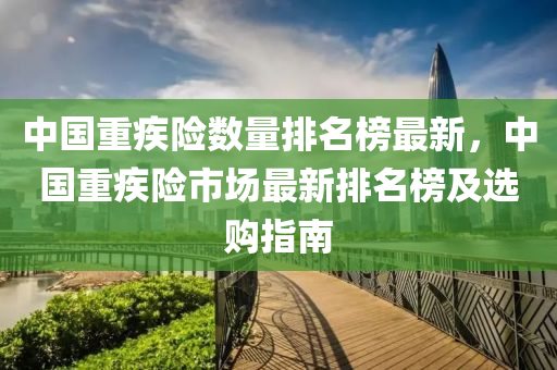 中木工機械,設備,零部件國重疾險數(shù)量排名榜最新，中國重疾險市場最新排名榜及選購指南