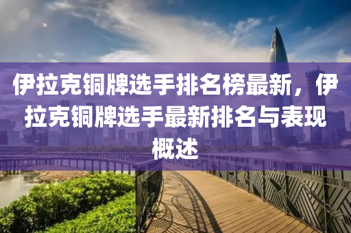 伊拉克銅牌選手排名榜最新，伊拉克銅牌選手最新排名與表現(xiàn)概述