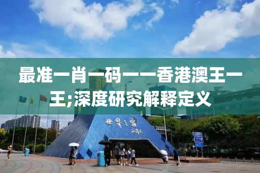 最準一肖一碼一一香港澳王一王;深度研究解釋定義木工機械,設備,零部件