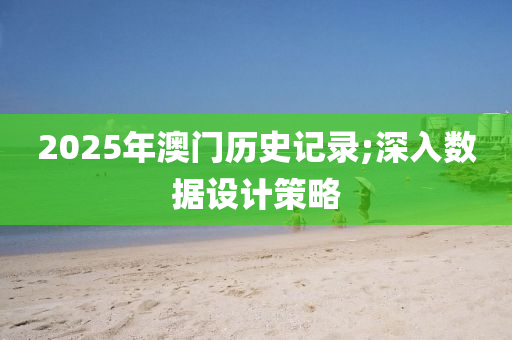 2025年澳門歷史記錄;深入數(shù)據(jù)設(shè)計(jì)策略