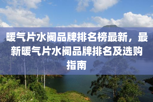 暖氣片水閥品牌排名榜最新，最新暖氣片水閥品牌排名及選購指南