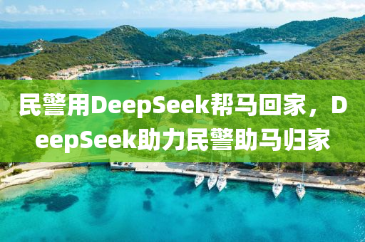 民警用DeepSeek幫馬回家，DeepSeek助力民警助馬歸家